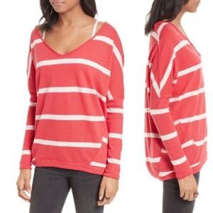 We the Free Upstate Striped Oversized Tee